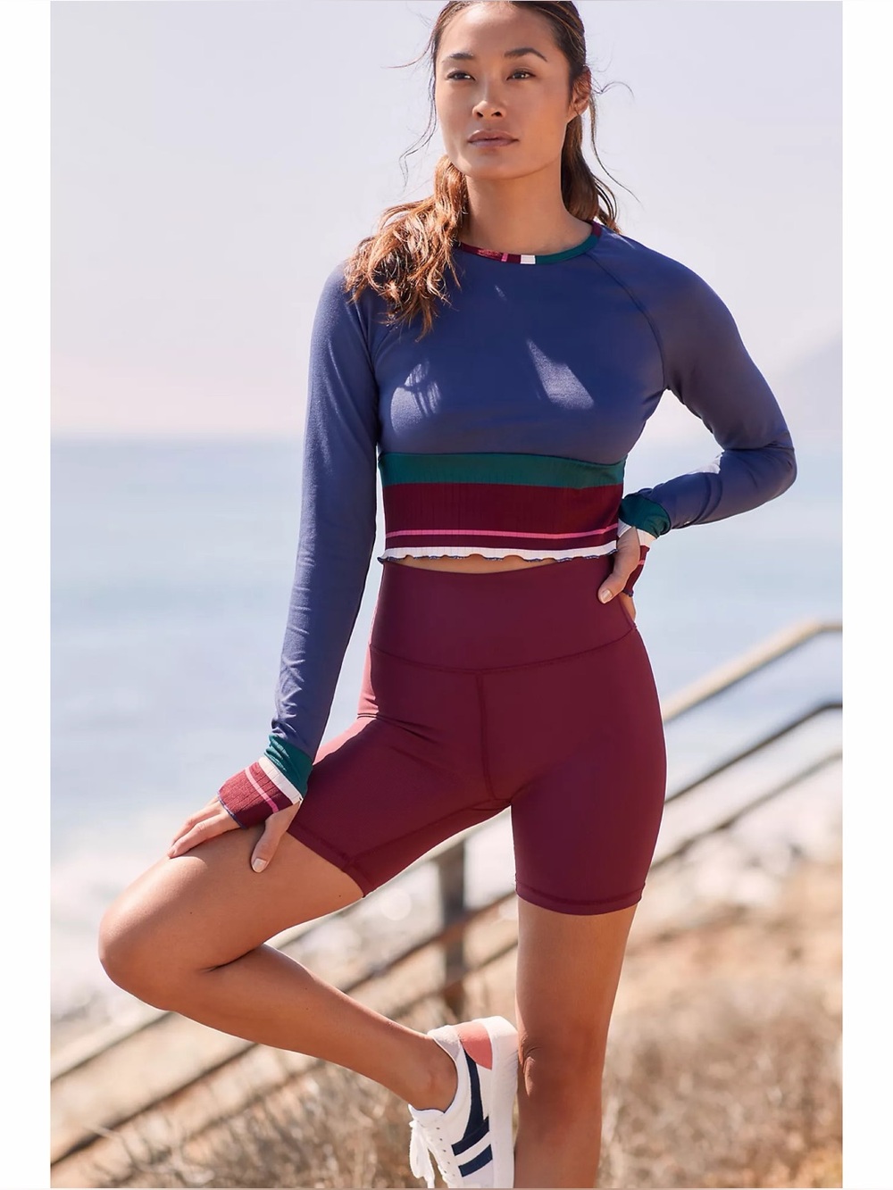 Free People Movement Pep In Your Step Crop Top